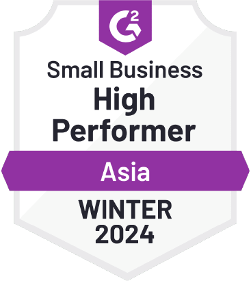 Spenmo Spend Management High Performer Asia G2 Badge