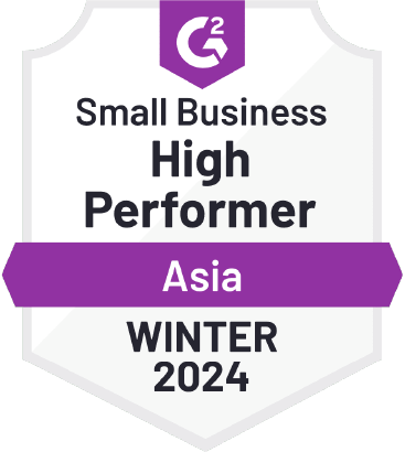 Spenmo Spend Management High Performer Asia G2 Badge