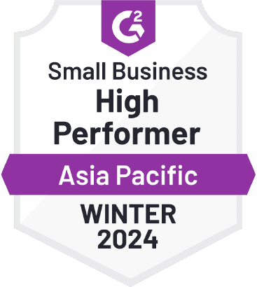 Spenmo Spend Management High Performer APAC G2 Badge